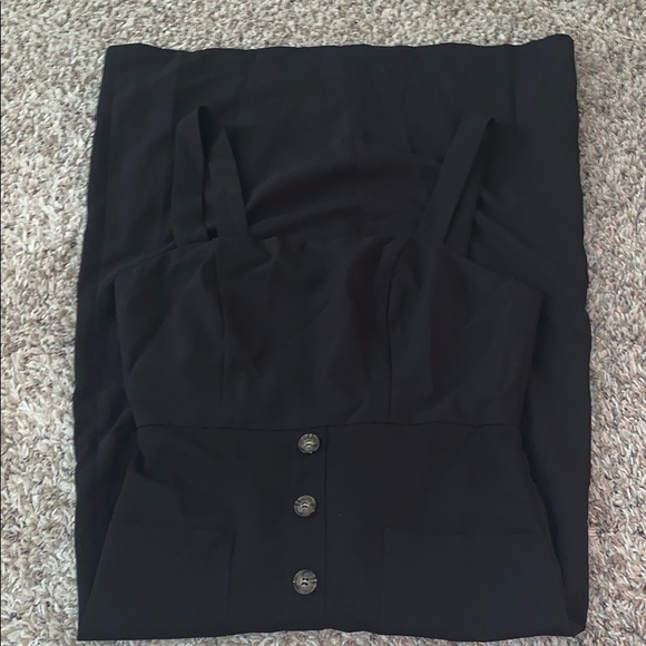 Black button down dress - Picture 1 of 2